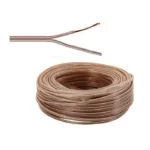 سیم باندی صوتی اسپیکری شیشه ای -رشته CU 2*0.25 – 2*8