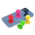 تاچ کش و هولدر موبایل سیلیکونی کوچک (بنفش) - تصویر 3