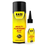 چسب 123 فوری 400 میل برند رازی