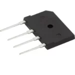 پل دیود 10A-1000V تخت شانه ای GBU10M