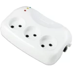 محافظ برق تیراژه یخچال-فریزر استاندارد بدون ارت ۳ متری  مدل S4000