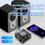 ماژول آمپلی فایر با بلوتوث YS-AP100L 2*100W - تصویر 6