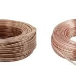 سیم 2 رشته لوستری شیشه ای گرد