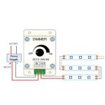 دیمر 8 آمپر 12-24 ولت DC - تصویر 4