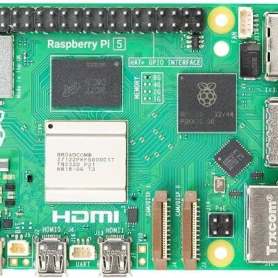 برد رزبری پای Raspberry Pi 5 تولید انگلستان با رم 8GB