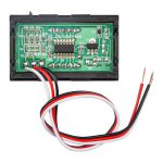 ولت متر پنلی بزرگ قابدار قرمزDC-0.56 (سه سیم) - تصویر 2