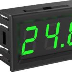 ولت متر پنلی سبز AC سایز 0.56 (70 تا 500 ولت)