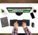 کیبورد کامپیوتر سیم دار ERSCH مدل K839