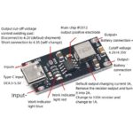ماژول شارژر باتری 1 سل 3 آمپر فست شارژ IP2312 - تصویر 2