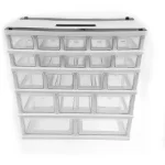 جعبه قطعات کریستالی 19 خانه میکس