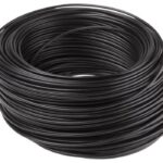 سیم نسوز سیلیکونی مشکی SIM 1*4 افشان قلع اندود