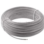 سیم نسوز سیلیکونی طوسی SIM 1*0.5 افشان قلع اندود