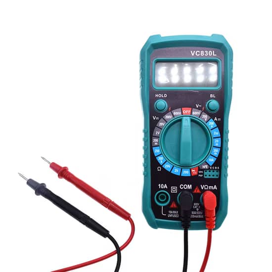 WhatsApp Image 2025-10-01 at 09.33.22 مولتی متر دیجیتالی VC830L سبز - تصویر 1