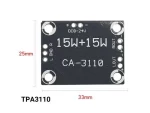 ماژول آمپلی فایر استریو کلاس D مدل CA3110 2*15W - تصویر 2