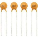 خازن عدسی 680PF بسته 10 تایی