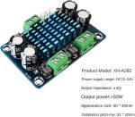 ماژول آمپلی فایر 2 کاناله 50 وات مدل XH-A282‏ - تصویر 4
