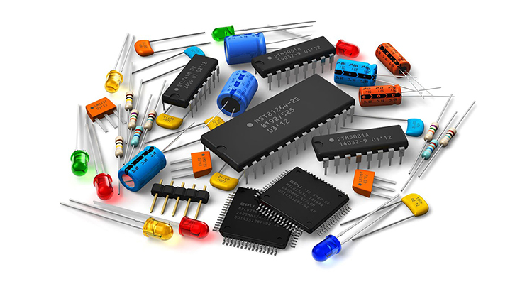 متداول ترین قطعات در بردهای الکترونیک