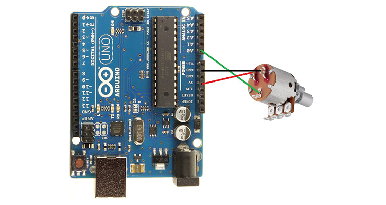مشکلات رایج در هنگام اتصال پتانسیومتر