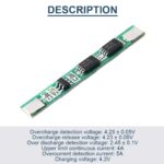 شارژر باتری لیتیومی ۱ سل (برد آبی) ۳ آمپر (دو ماسفته) ۳.۷ ولت - تصویر 4