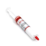 خمیر سیلیکون سرنگی بزرگ (سفید) YJ-W100 حجم 25 گرم