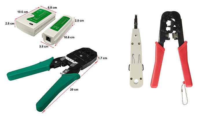 انواع آچار شبکه