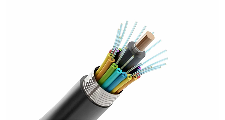 کابل شبکه فیبر نوری