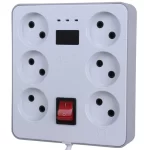 محافظ کامپیوتر 6 خانه دیجیتال تیراژه مدل M106 با طول کابل 1.8 متری