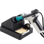 پایه هویه رومیزی دوقلو به همراه اسفنج و سیم تمیز کننده ZD-11S - تصویر 3