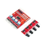 ماژول حسگر مادون قرمز ربات های تعقیب خط ( 4 کاناله )