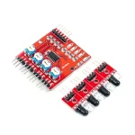 ماژول حسگر مادون قرمز ربات های تعقیب خط ( 4 کاناله )