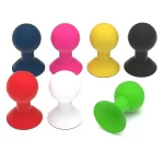 تاچ کش و هولدر موبایل سیلیکونی کوچک (زرد) - تصویر 5