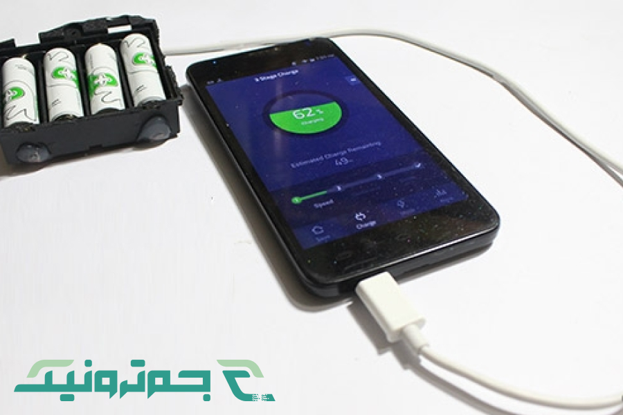 ساخت پاوربانک با باتری قلمی