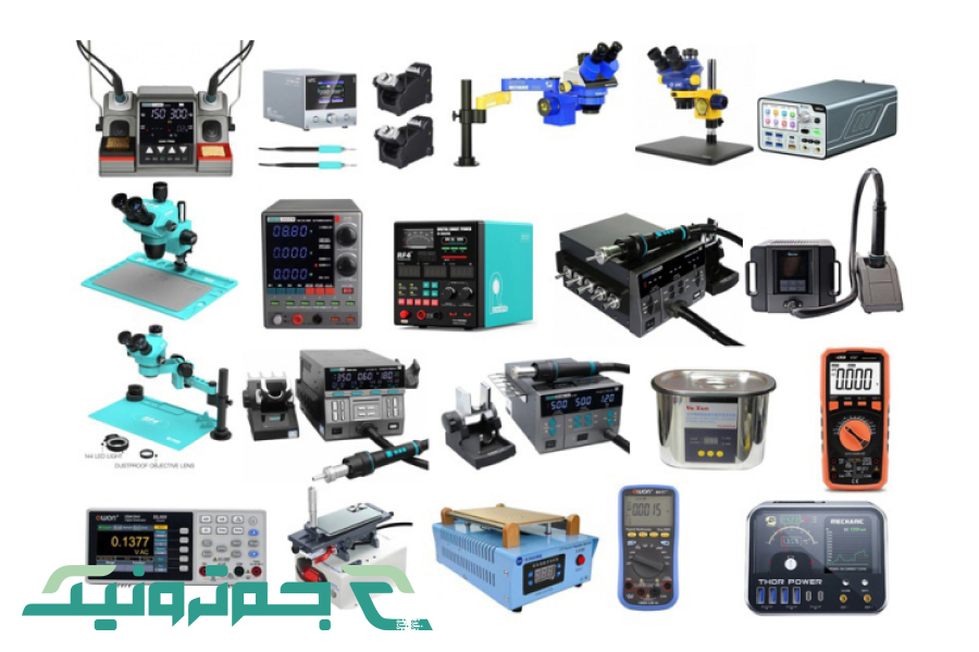 لیست کامل ابزار تعمیرات موبایل و کاربرد آنها