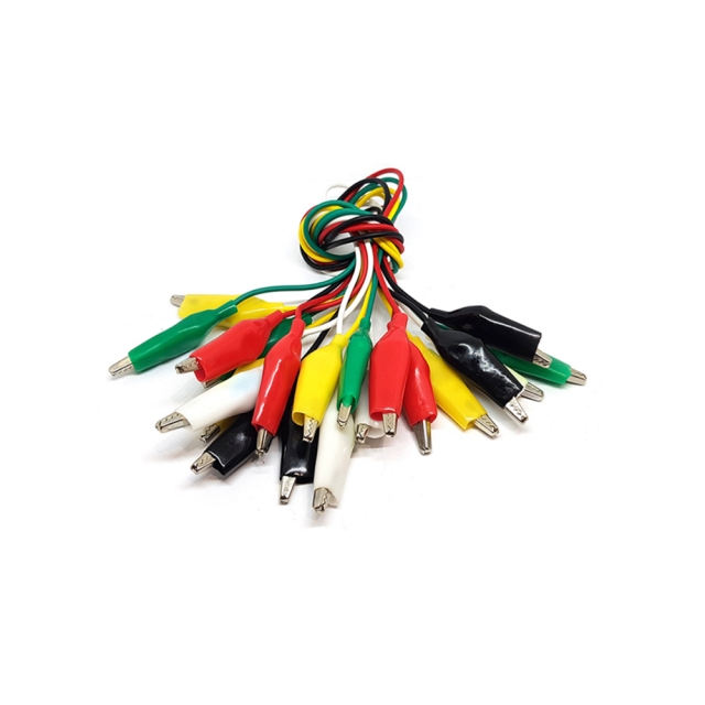 0003903-- گیره سوسماری متوسط سیم دار (بسته ۱۰ عددی) - تصویر 1