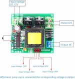 ماژول اینورتر 150 وات 12 ولت DC به 220 ولت AC (برد سبز) با کانکتور - تصویر 5