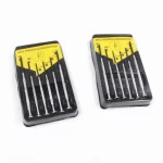 ست پیچ گوشتی ساعتی دسته فلزی 6 عددی NO.1500 - تصویر 4