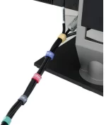 پک 5 عددی چسب پارچه ای حلقه ای رنگی 1 متری عرض 1 سانت - تصویر 2