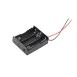 جا باتری 3 تایی قلمی مشکی