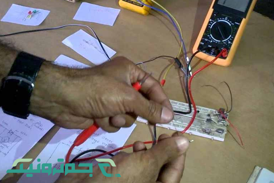 تست دیاک با مولتی متر