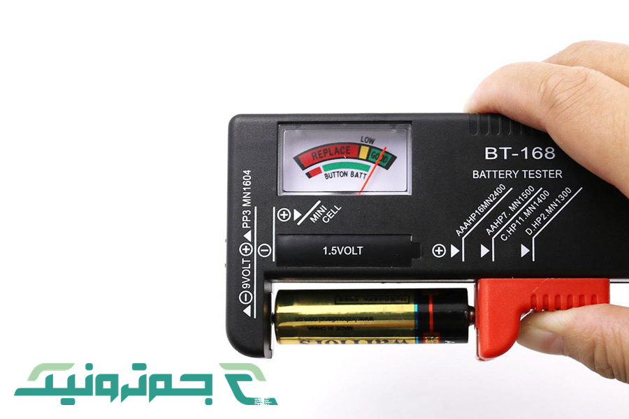نحوه تست باتری قلمی