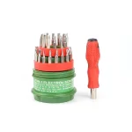 پیچ گوشتی همه کاره استوانه ای (لیوانی)31 پارچه XR Tools Screwdriver Set - تصویر 4