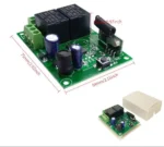 ریموت کنترل کد لرن بی سیم یونیورسال 433MHZ گیرنده و فرستنده رله 2 کاناله - تصویر 3