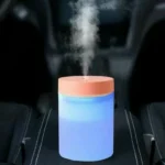 دستگاه بخار ساز استوانه ای با نور رمانتیک RGB (درب صورتی ۲۶۰ میلی لیتر) - تصویر 5