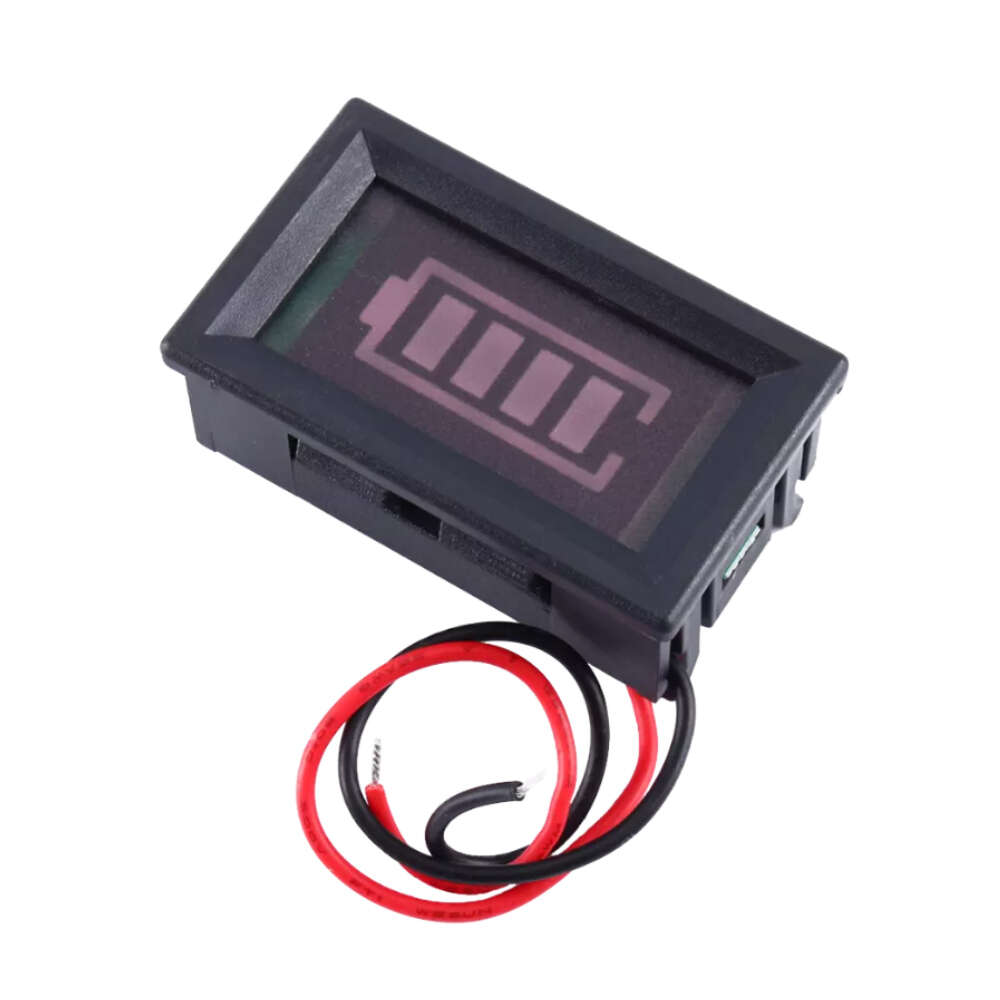 0016890--12v-1-10s نمایشگر سطح شارژ باطری خشک قابدار ۱۲ ولت باراگراف - تصویر 1