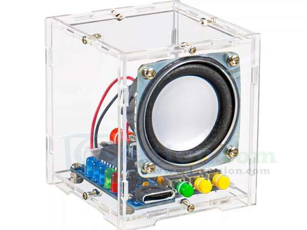DIY_Bluetooth_Audio_Amplifier_Kit_2_1278 کیت الکترونیکی تقویتکننده صوتی بلوتوث دار ۵ ولت: - تصویر 1