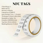 تگ برچسبی مستطیلی NFC-13.56 (بسته ۱۰ تایی) قطر ۱۰*۲۰ میلی متر - تصویر 4