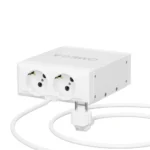 محافظ برق فلزی ۲ خروجی (یخچال و فریزر ) مدل F3100 متراژ ۲ متری امگا - تصویر 3