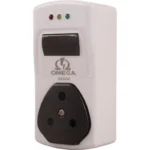 محافظ ۳ شاخه کولر گازی استاندارد (دیواری) دیجیتال مدل S5500 امگا