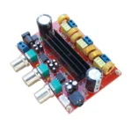 برد آمپلی فایر حرفه ای ۲x50W+100W XH-M139 اصلی (چیپ ۳۲ پین)