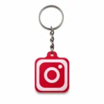 تگ جاسوئیچی NFC-13.56 قرمز لوگو اینستاگرام